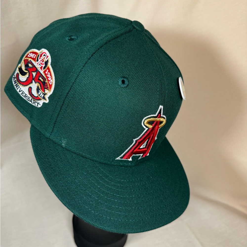 Hat Club Angels 35th anniversary 1961-1995 Patch “green eggs and ham” Size 7 3/8